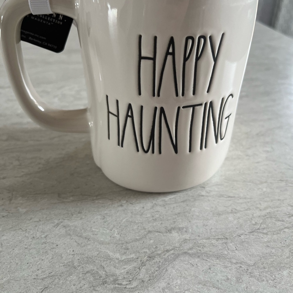 Rae Dunn Happy Haunting Mug - Disney - Minnie Mouse